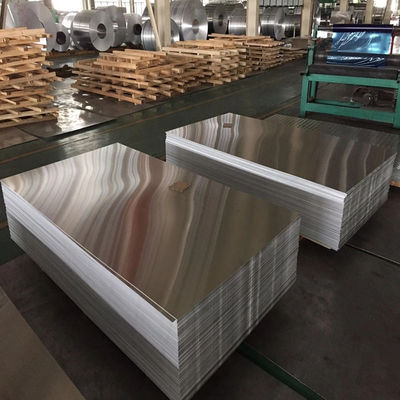5000 سلسلة الصفحة المعدنية الألومنيوم المضغوط 500mm-3000mm سبيكة للاستخدام الصناعي