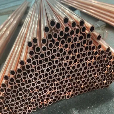 أنبوب نحاس أحمر برتقالي C12200 رقيق طوله 2m
