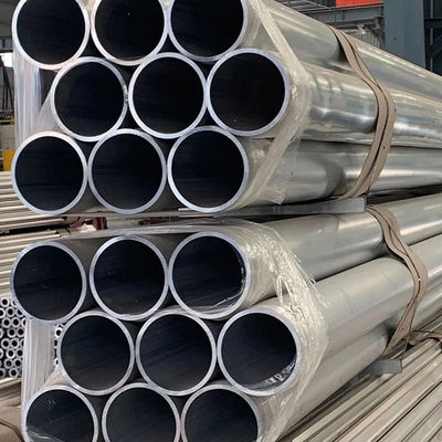 6061 6063 أنابيب الألومنيوم مربعة مغلفة بالرماد ASTM 25mm