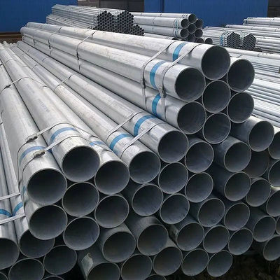 4 بوصة الصلب المعدن المسالجة أنبوب الزنك 40g/M2-600g/M2