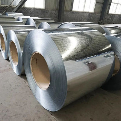 40-600g / M2 طلاء الزنك الكهربائية المعدن الفولاذ المسالك المسالك عرض 600-1500mm