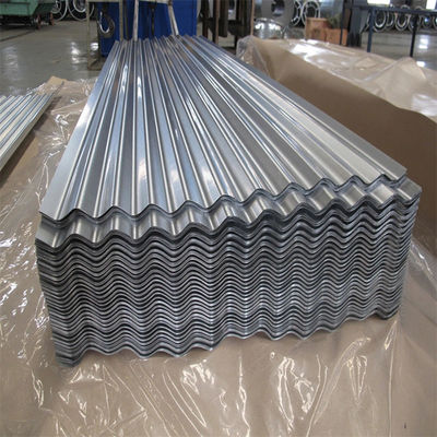 لوحة الحاوية الزجاجية 14 مقياس ألواح الفولاذ المموجة العرض 200mm-1000mm